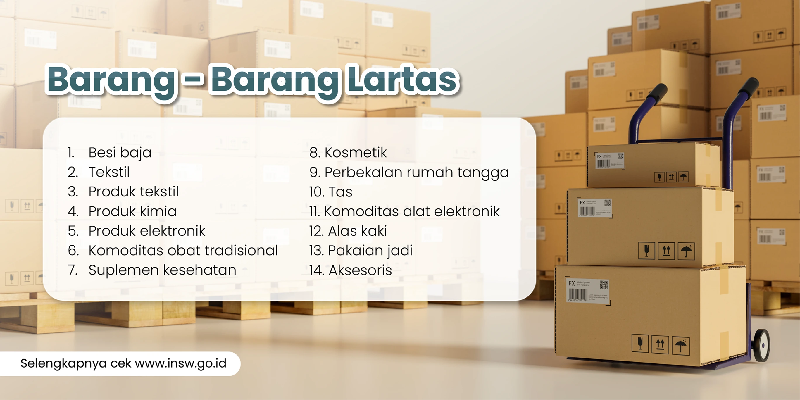 Daftar barang lartas